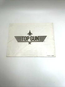 Top Gun (Nintendo NES, 1987) Authentic Cartridge with Manual Tested & Working