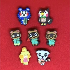 Cross Animal Shoe Charm Set