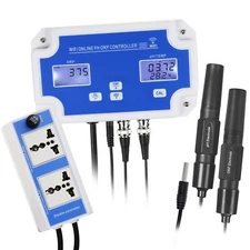 PH / ORP Controller with Monitoring and Dosing in Water pH Meter for Aquaculture