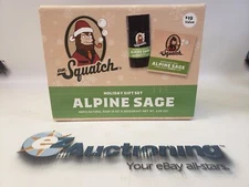 Dr Squatch Holiday Gift Set Alpine Sage Soap & Deodorant Set New