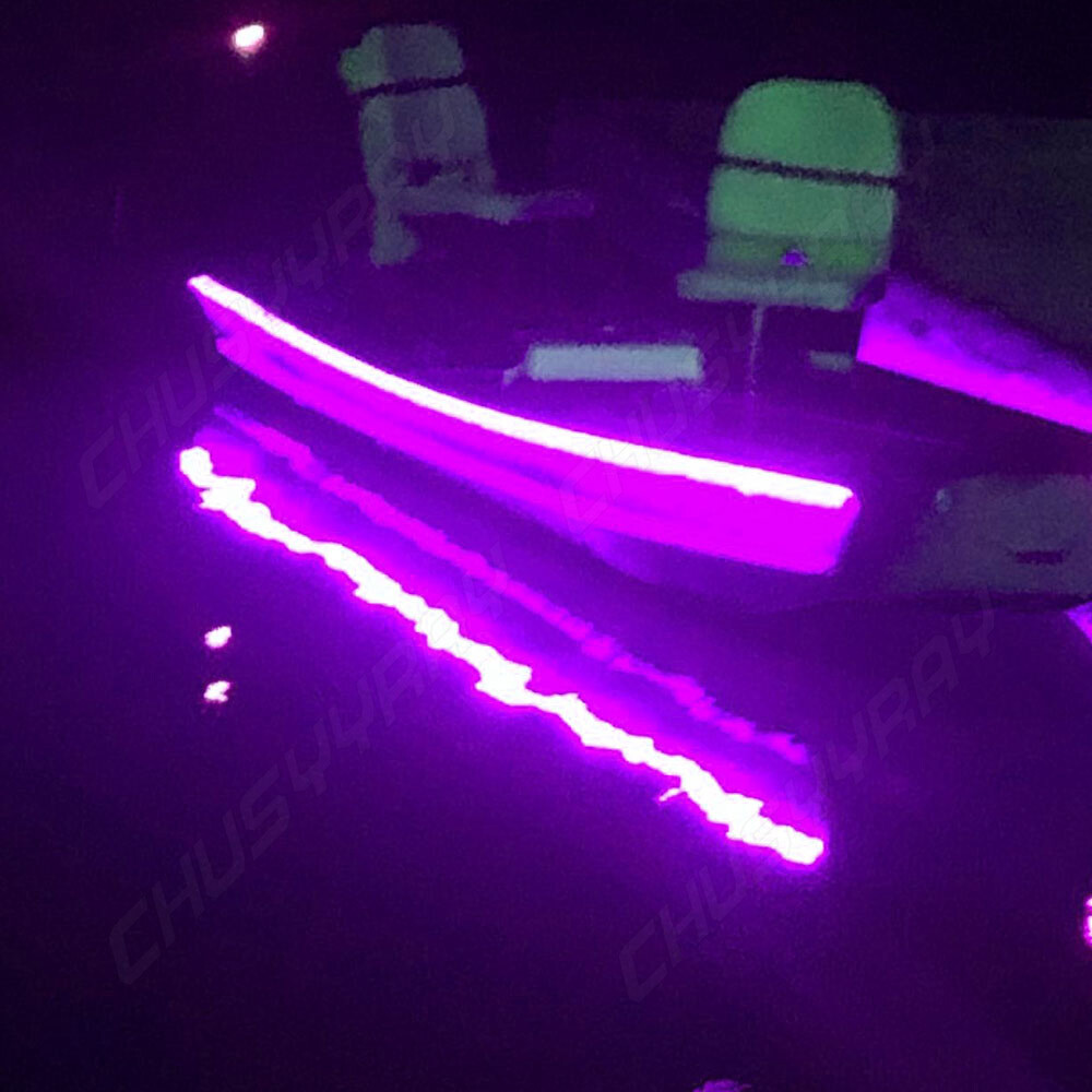 Wireless Waterproof LED Strip Light 16ft For Boat / Truck / Car/ Suv /Rv PURPLE