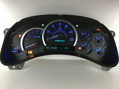 エスカレードESV 2004 ブルガリ時計ブルーLED 03 04 05 Escalade Speedometer Instrument Gauge Cluster with Blue
