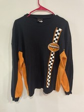 Vintage Harley Davidson Cafe Las Vegas Long-Sleeve Men's Extra Large Made In USA