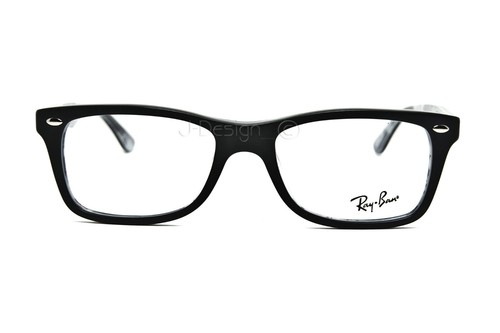 Ray Ban RB 5228 5405 Top Black On Texture Camouflage size 50/17/140 Eyeglasses - Picture 3 of 7