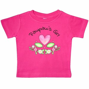 Inktastic-Pawpaws-Girl-Heart-Flowers-Baby-T-Shirt-Family-Cute-Pawpaw-Grandpa