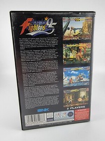 King of Fighters 95 - SEGA Saturn - PAL - BOXED & COMPLETE WITH RAM CARTRIDGE