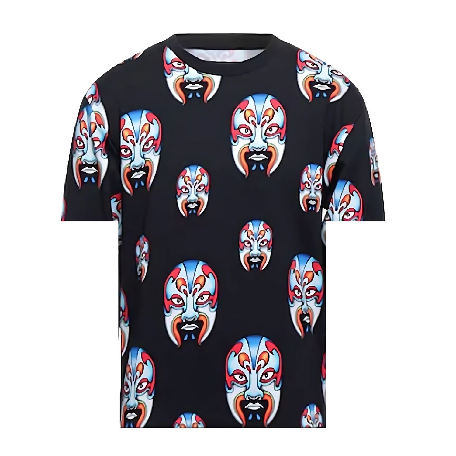 Мужская футболка Custo Barcelona Baumwolle schwarz Masken M