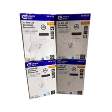 Commercial Electric Cylinder Integrated LED 3" Canless Recessed Light Kit (4-PK)