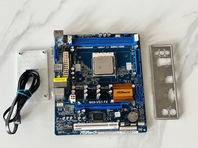 Asrock N68-VS3 FX Motherboard Micro-ATX AMD FX-4100 3.6GHz Quad-Core DDR3