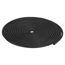 Foam Rubber Weather Seal Strip, 5mm Diameter 9 Meters Long for DIY Gasket