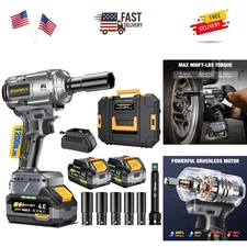 Efficient 21V Cordless Impact Driver, 900 Ft-lbs Torque, Complete Accessory Kit