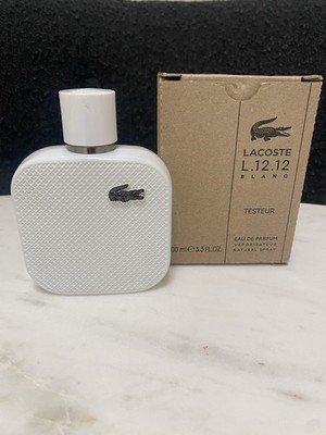 LACOSTE - L.12.12 BLANC EAU DE PARFUM SPRAY 3.3 OZ NIB