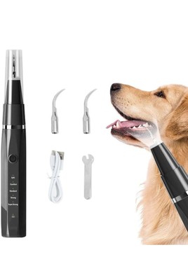 Hunde Zahnreinigungsset, Haustier Zahnreiniger Zahnpflege Zahnsteinbelag Entferner 