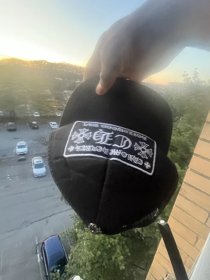 Chrome Hearts “CH” Hollywood Trucker Hat - Image 2 of 4