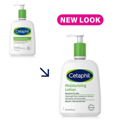 Cetaphil Moisturizing Lotion Normal To Dry Skin 16oz