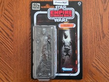 New  Star Wars Black Series Han Solo  Carbonite  40th Anniversary Action Figure