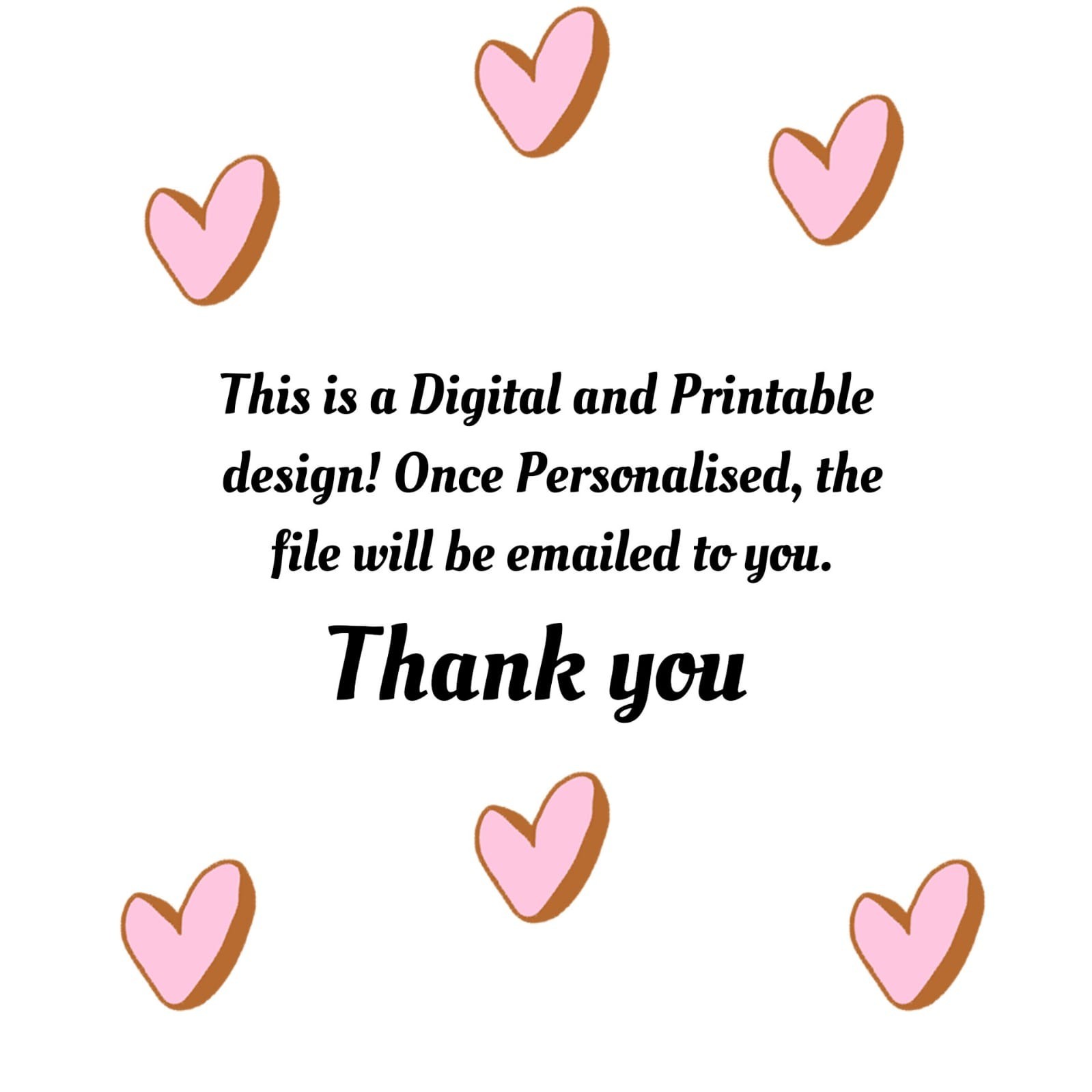 Printable Wedding Invitation, Personalised Invitation Digital Wedding Invitation