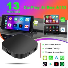 Carplay AI Box Wireless Android Auto Smart TV Box Android 13 For Youtube Netfli