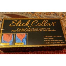 Shirt Collar Support System set with 3 adjustable, 10 premium Collar Stays ...