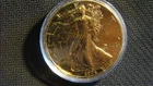 2004 Gilded Silver American Eagle 1 oz. 999 Fine Silver From A Local Estate