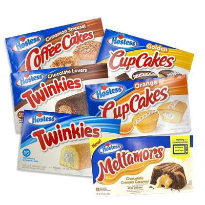 Hostess Hostess Snack Cake and Cupcake Variety Pack | 54 Cakes (Chocolate, Origi