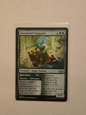 #ad Stormkeld Vanguard Wilds of Eldraine LP MTG Magic Uncommon $1.35