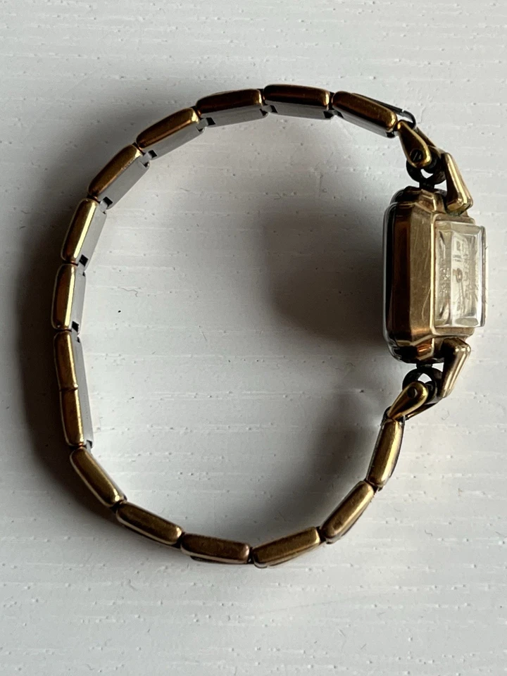 Junghans Walzgold Double 15 Jewels - Vintage Damen - Handaufzug - Werk läuft - Bild 3 von 4