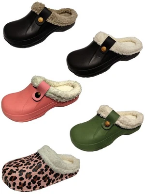 Gefütterte Herren Damen Gartenclogs EVA Clogs Gummiclogs für Garten Haus Hof NEU - Bild 1 von 4