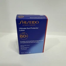 Shiseido Ultimate Sun Protectior Lotion 50 mL 1.6 FL OZ SPF 60+ Expired 202612