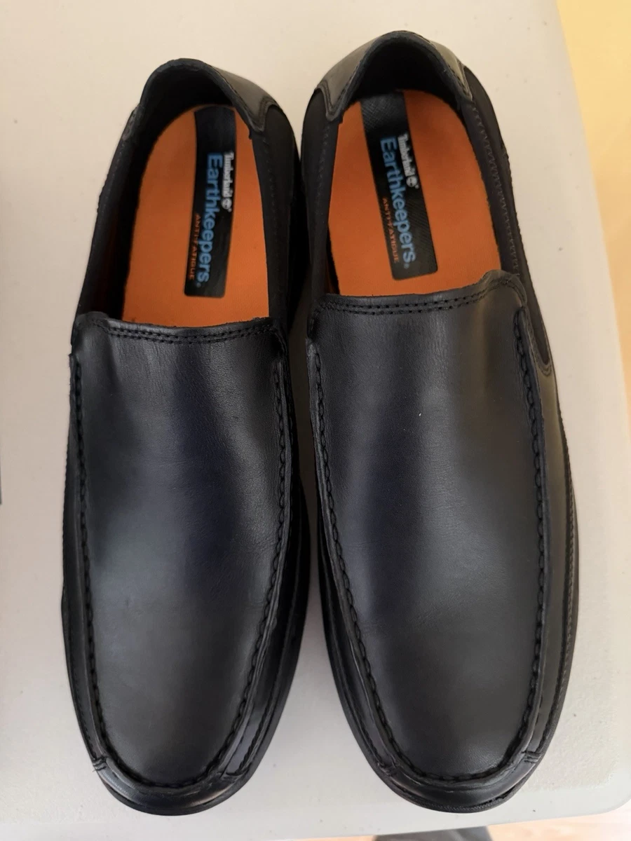 Timberland Earthkeepers Mt Kisco Loafers Mens Sz 14 Black Slip On Leather suede Timberland mens mt kisco slip on loafer + FREE SHIPPING | Zappos main image 3