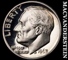 1963 Roosevelt Dime- Silver- Choice Gem Proof Luster No Reserve #J2286