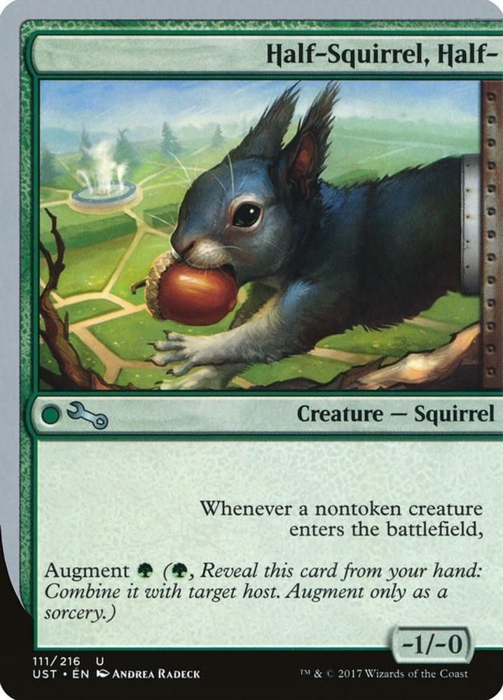 Half-Squirrel, Half- EN MTG Unstable - 111 NM