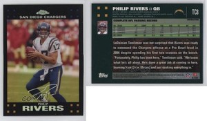 2007 Topps Chrome Refractor Philip Rivers #TC8