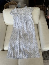 Eileen West Cap Sleeve Mid-length Cotton/Flannel Nightgown Sz. M