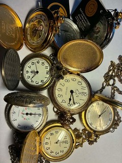 Lote: 7 relojes de bolsillo