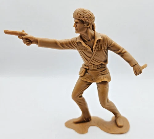 Vintage 1960s Marx Daniel Boone or Davey Crocket 6" Figure Fully Intact. f1