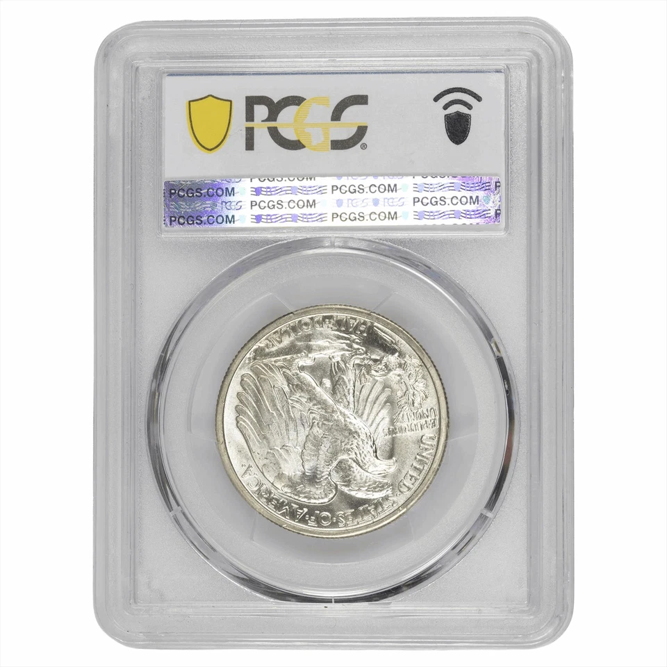 1943S Walking Liberty Half Dollar 50C PCGS MS 65 - Image 2 of 2