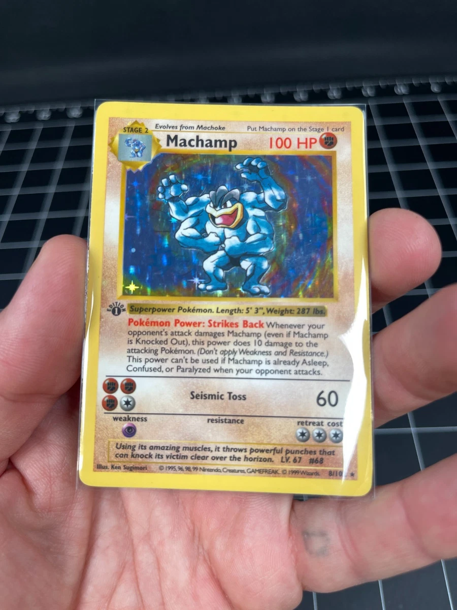 Las mejores ofertas en Tarjetas individuales de Pokémon Machamp de