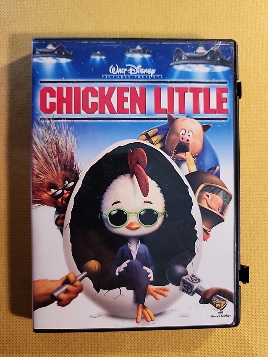 Chicken Little (DVD, 2006) Walt Disney DVD Movie Zach Braff Joan