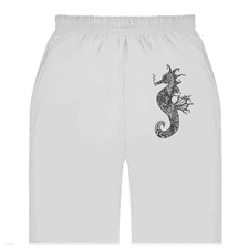 'Patterned Seahorse' Adult Sweatpants / Joggers (JO037268)
