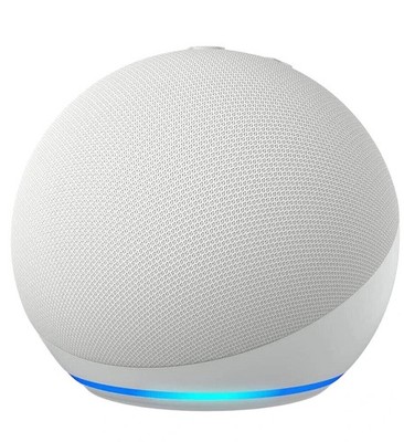 Amazon Echo Dot 5th Gen Smart Speaker - Glacier White