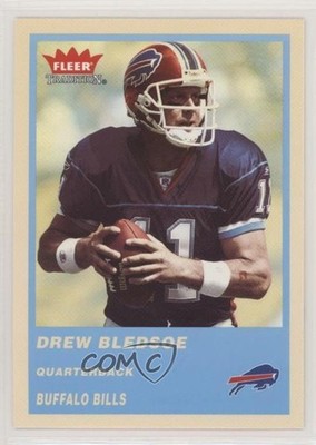 2004 Fleer Tradition Blue Drew Bledsoe #235 n1u