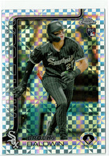 2025 Topps Chrome - Brooks Baldwin #3 X-Fractor (RC)