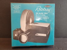 Sawyer's Rototray Rotary Projector Slide Tray 100 2x2, 6214 Brand New Sealed