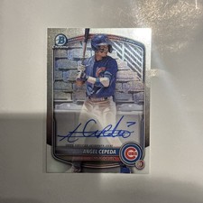 2025 Bowman Chrome - Angel Cepeda Autograph