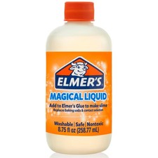 Elmer's Magical Liquid, Slime Activator Solution, Updated Formula for Double ...