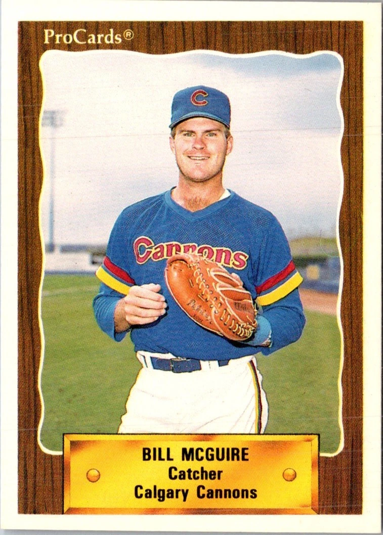 Bill Mcguire trading card
