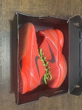 Kobe 6 Protro Reverse Grinch Size 8