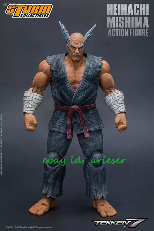 Tekken 7: Kazuya Mishima, Storm Collectibles 1/12 Action Figure 