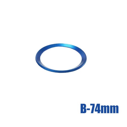 1x Car Front Rear Hood Logo Surrounding Ring Aluminum For BMW 82mm/74mm Emblem - Picture 22 of 24